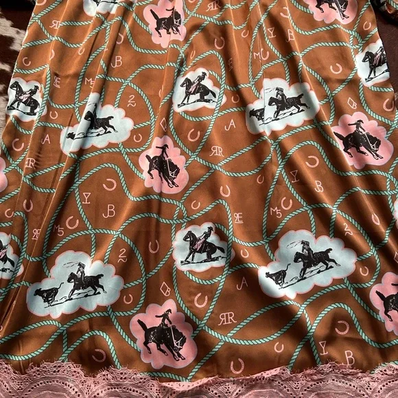 Two 2 fly western women’s snap button up s/s dress size XS - Picture 7 of 8